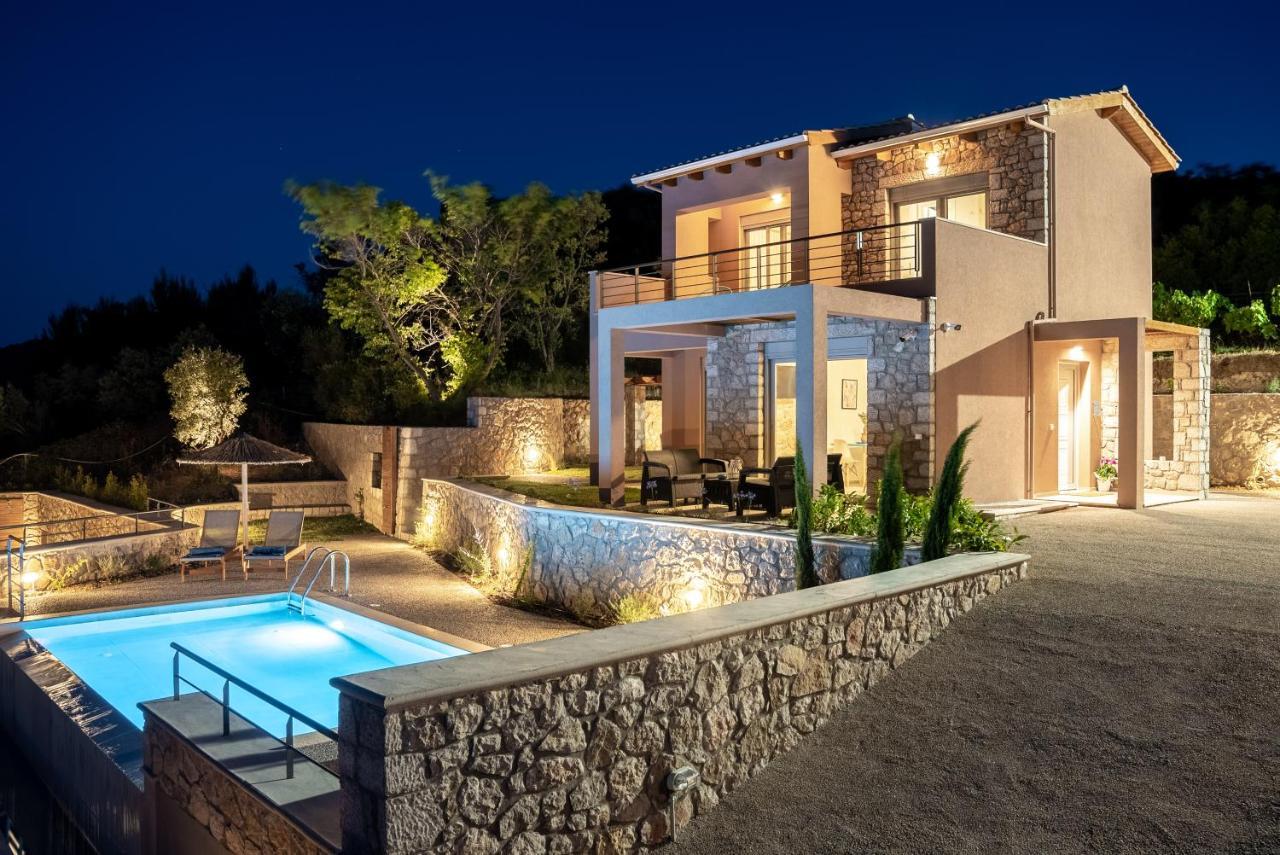 31 Blue Ionian Villas Apolpaina Exteriér fotografie