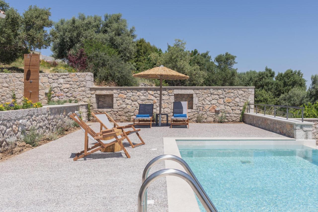 31 Blue Ionian Villas Apolpaina Exteriér fotografie
