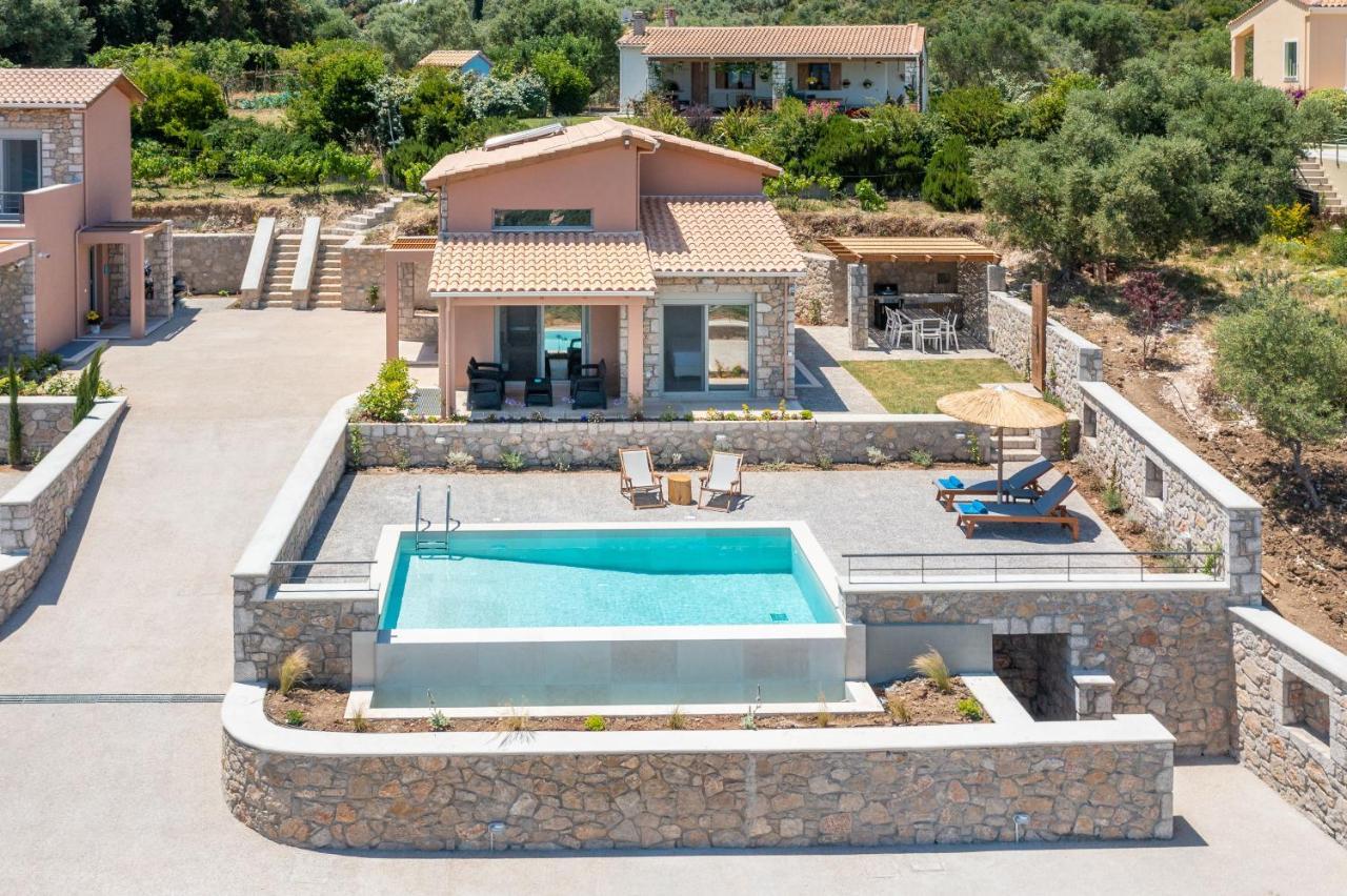 31 Blue Ionian Villas Apolpaina Exteriér fotografie