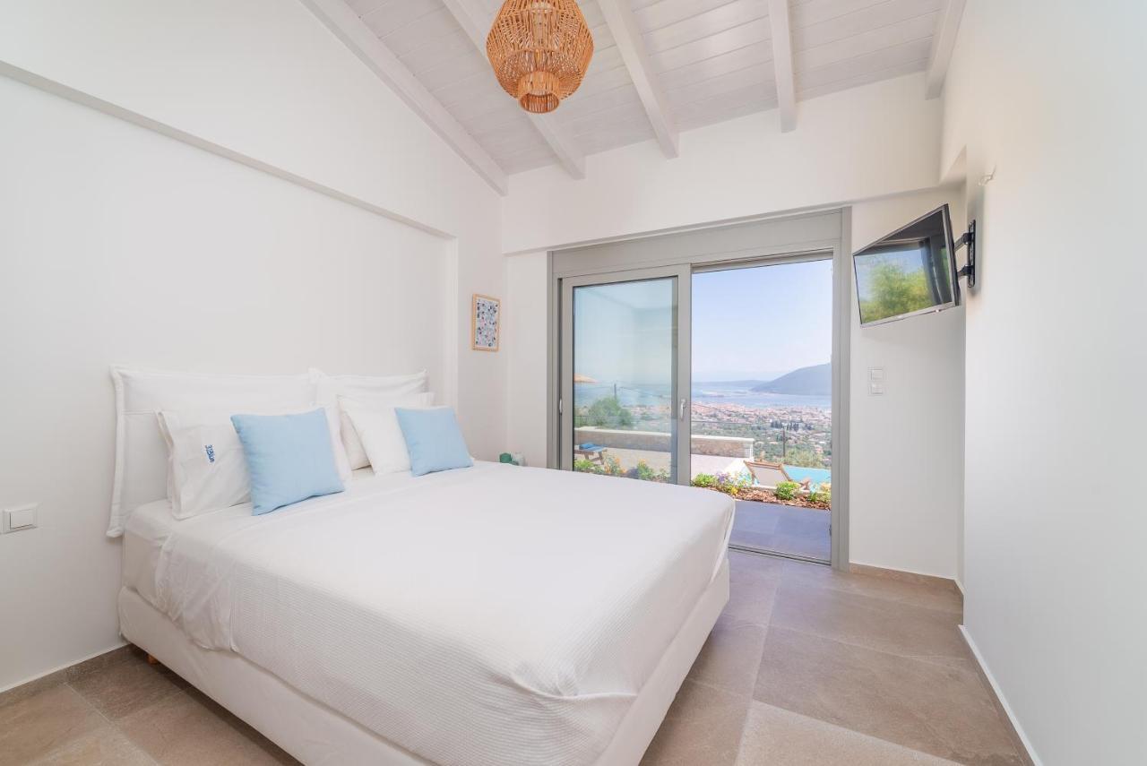 31 Blue Ionian Villas Apolpaina Exteriér fotografie