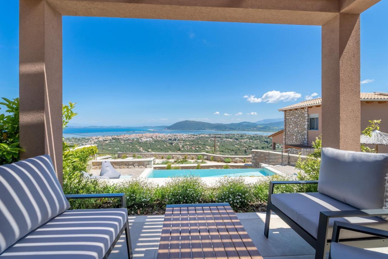 31 Blue Ionian Villas Apolpaina Exteriér fotografie