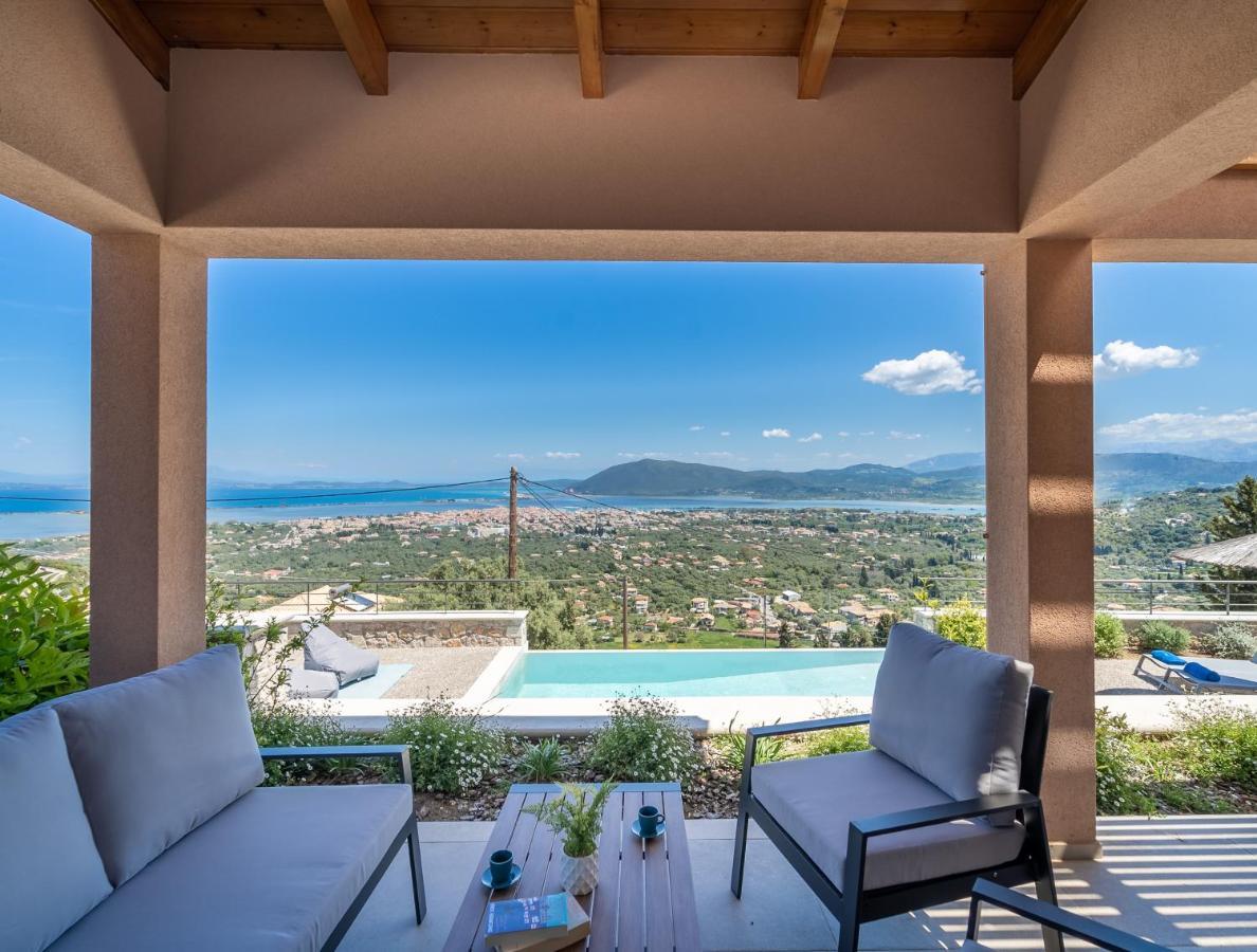 31 Blue Ionian Villas Apolpaina Exteriér fotografie